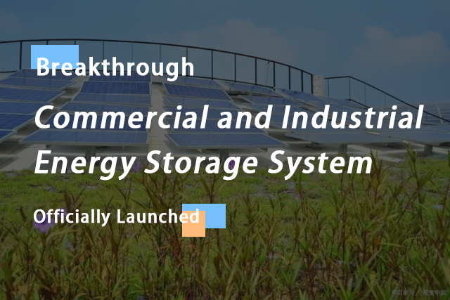 Breakthrough Commercial and Industrial Energy Storage System Officially Launched